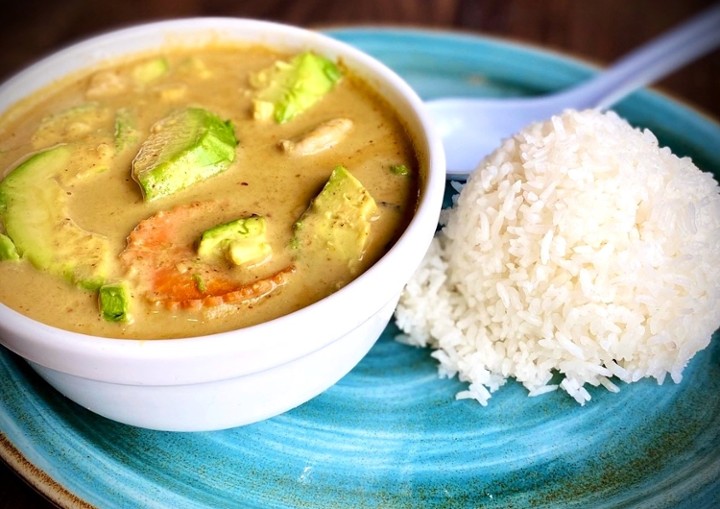 (L) Avocado Curry/Rice