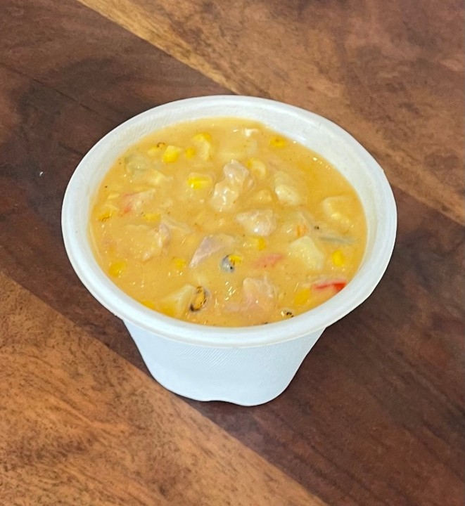 Roasted Corn and Chicken Chowder - (GF)