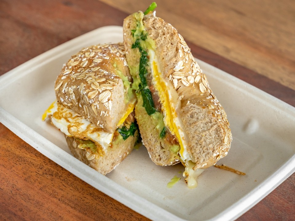 Garden, Egg & Cheese Sandwich