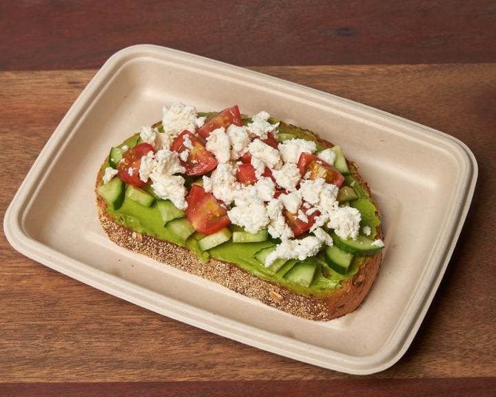 The Feta Avocado Toast - (V)