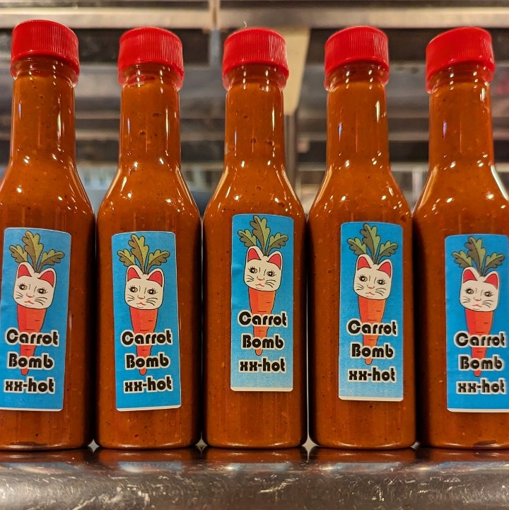 New Hot Sauce! Carrot Bomb (xx-hot)