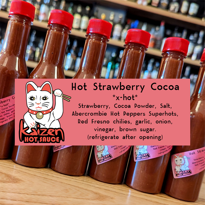 New Hot Sauce! Hot Strawberry Cocoa (x-hot)