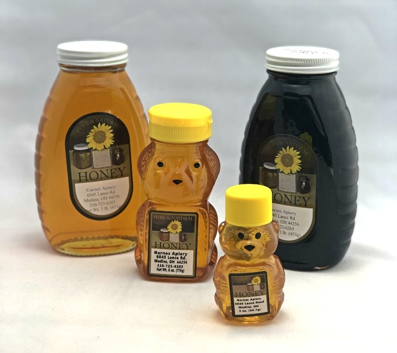 Extracted Honey 6oz. Bear