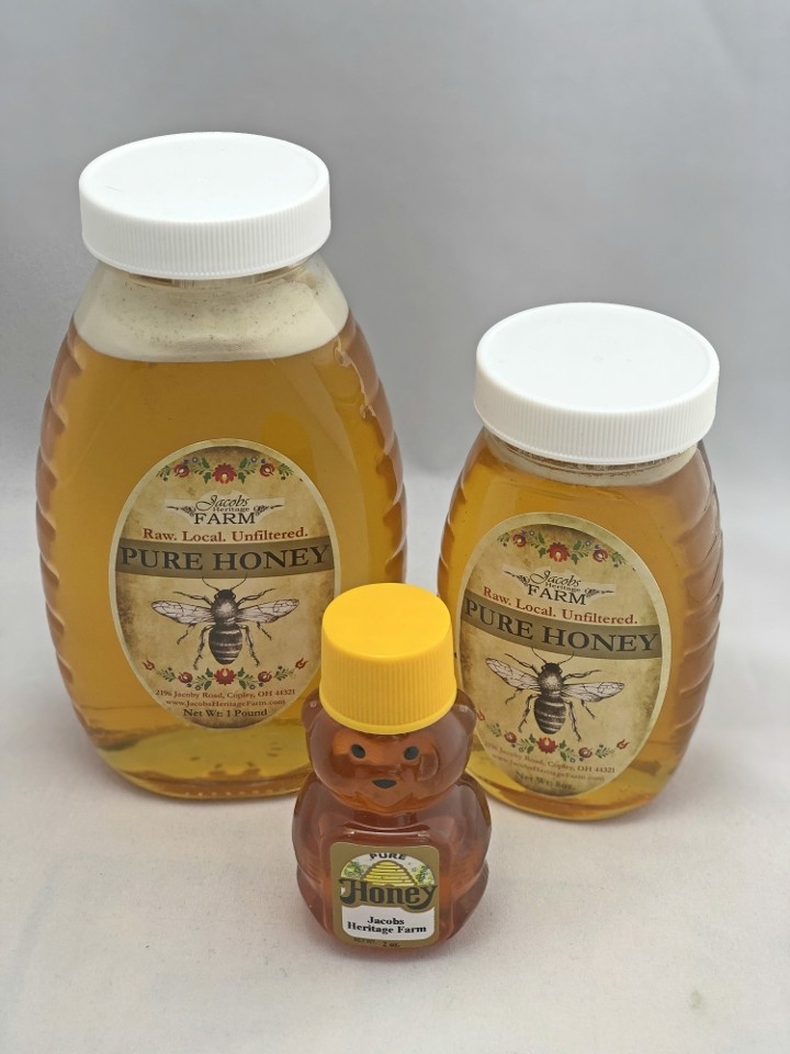 Pure Honey - 1 lb. glass jar
