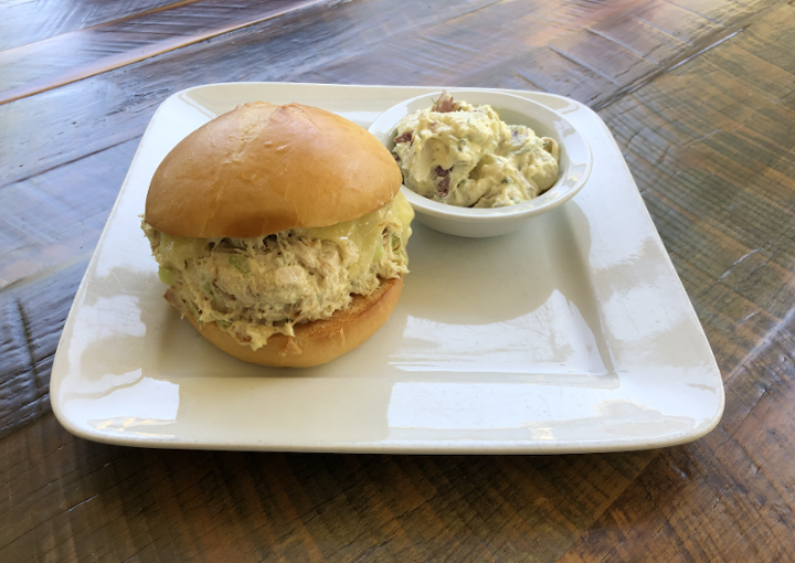 Grilled Albacore tuna melt