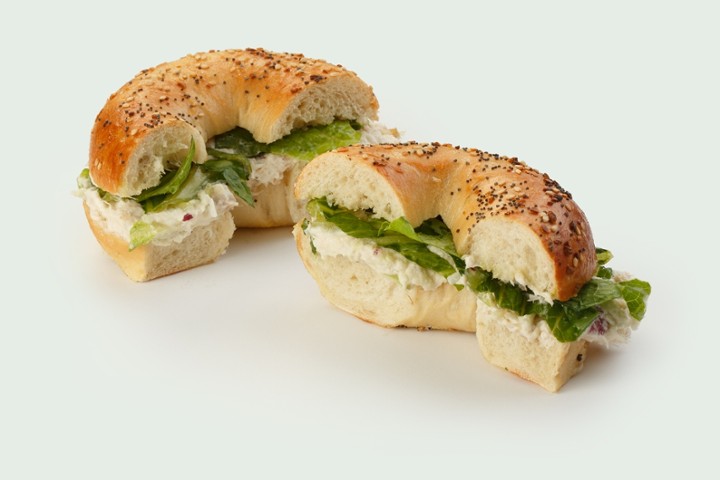 White Fish Salad Bagel