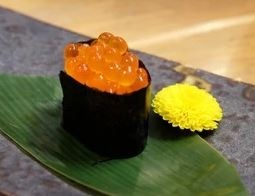 Ikura (Salmon Roe) Nigiri-