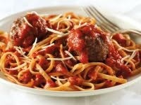 Small Linguine & Meatballs