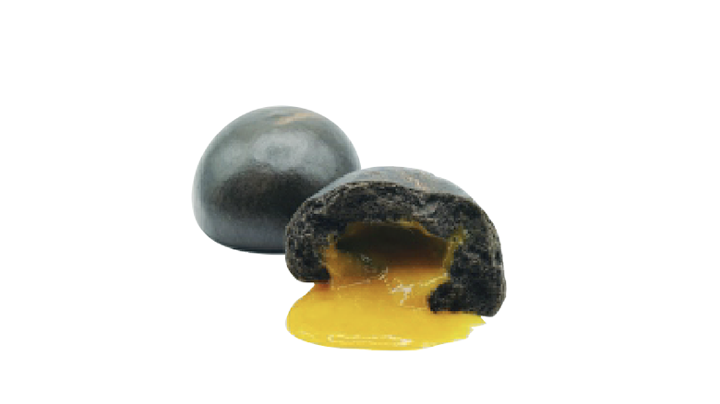 Black Golden Yolk Bun