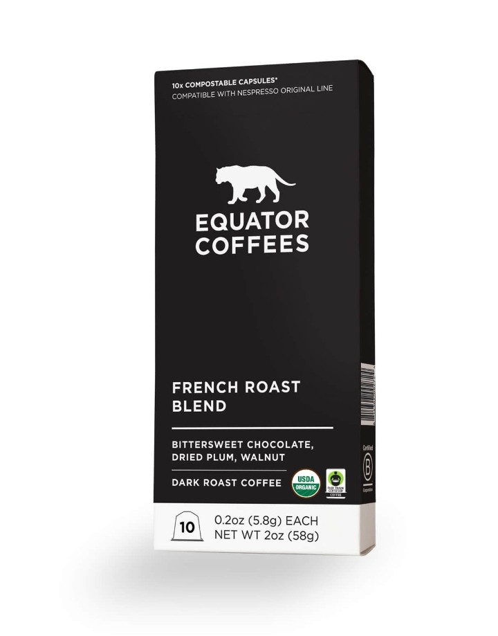 Nespresso Pods - French Roast Fair Trade Organic