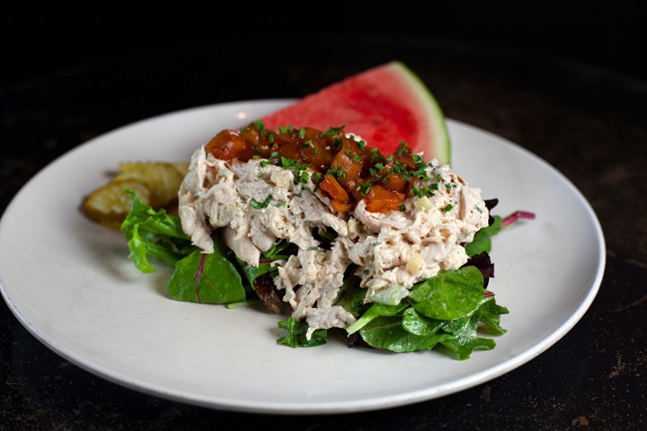 Open Face Chicken Salad Sandwich