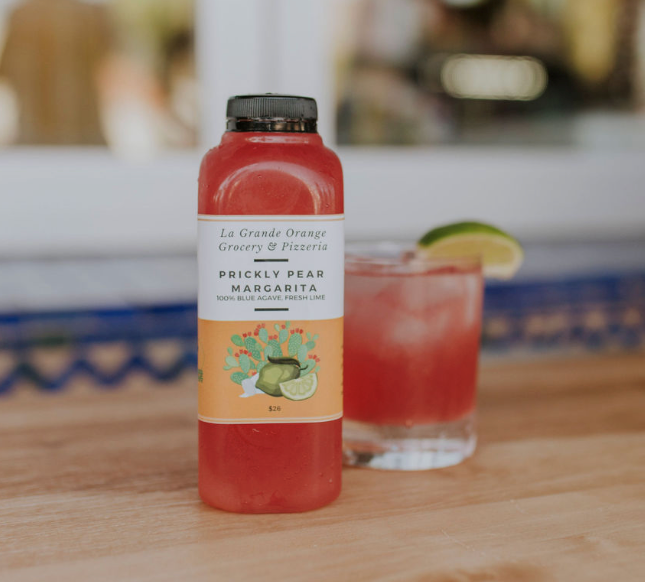 Prickly Pear Margaritas TO-GO