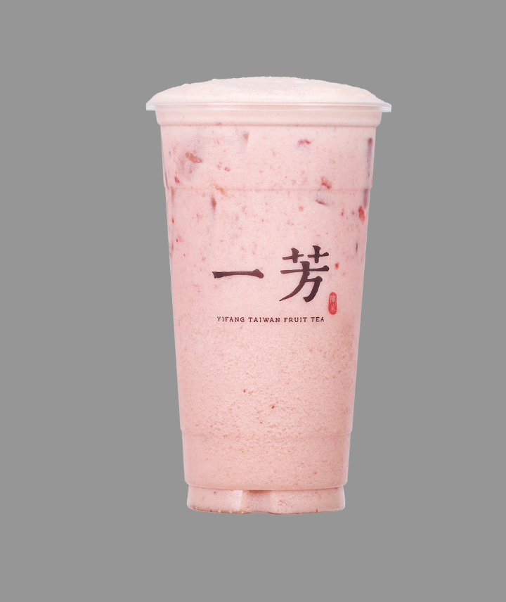 Strawberry Milk Latte (Blended) 草莓鮮奶