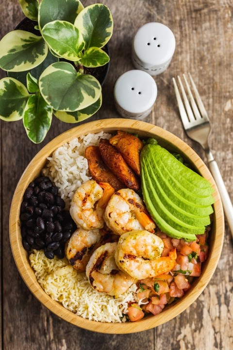 Garlic Shrimp Bowl