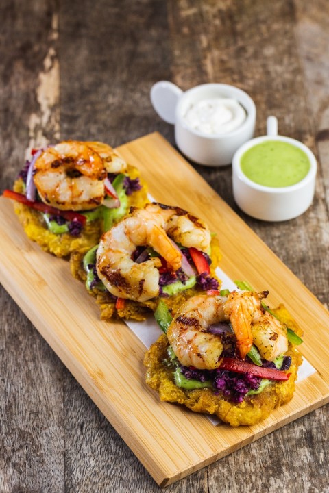 Shrimp Tostones