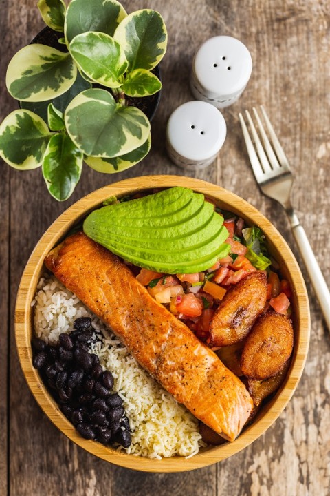 Seared Salmon Bowl