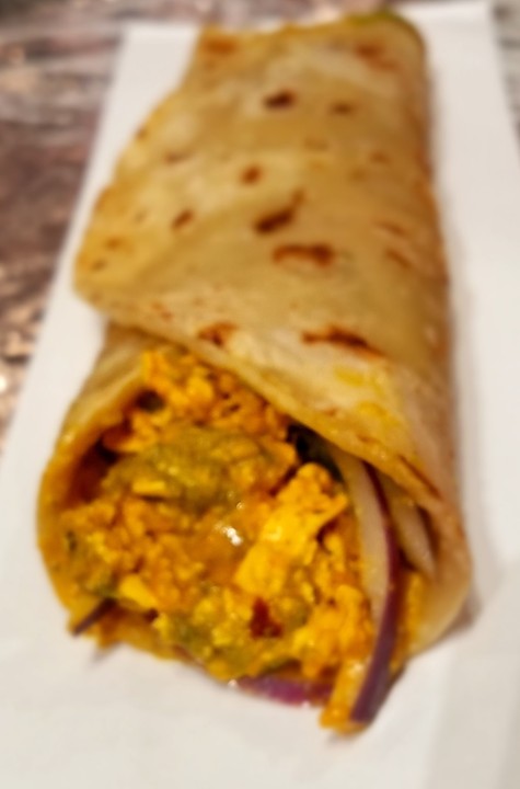 Paneer Bhurji Roll