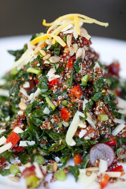 Shredded Kale & Quinoa Salad