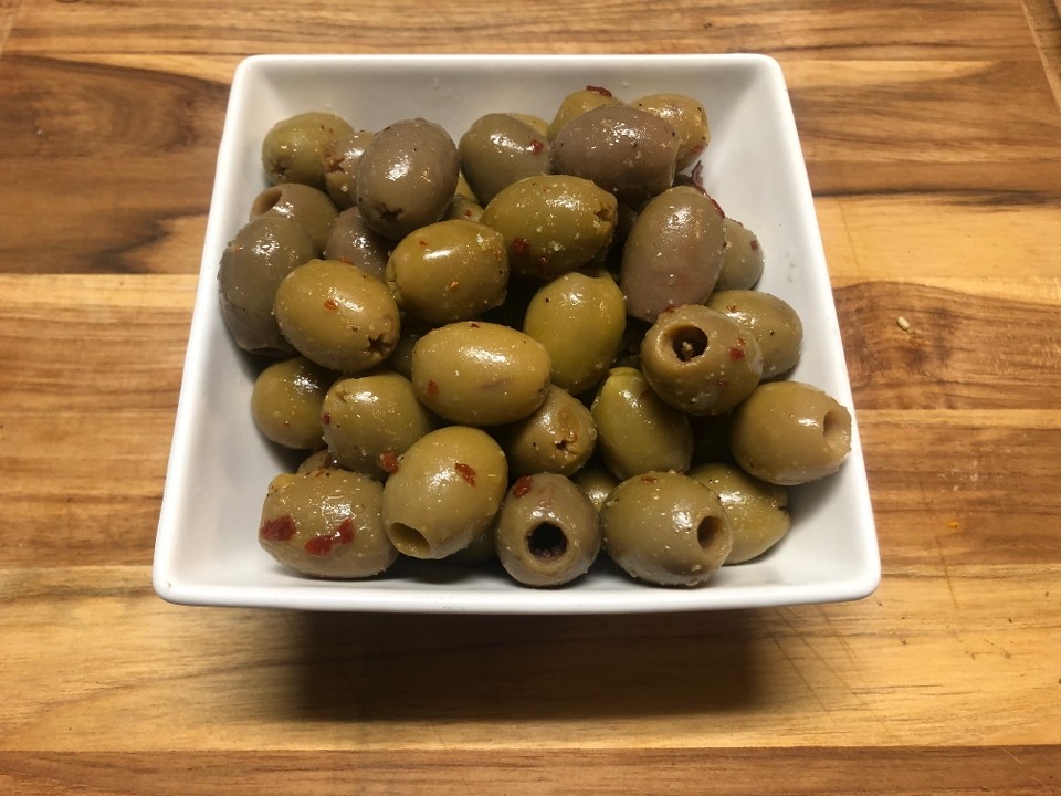 olives | spicy green