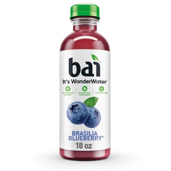 Bai (blueberry, watermelon, cherry, lemon & Lime) 18 oz