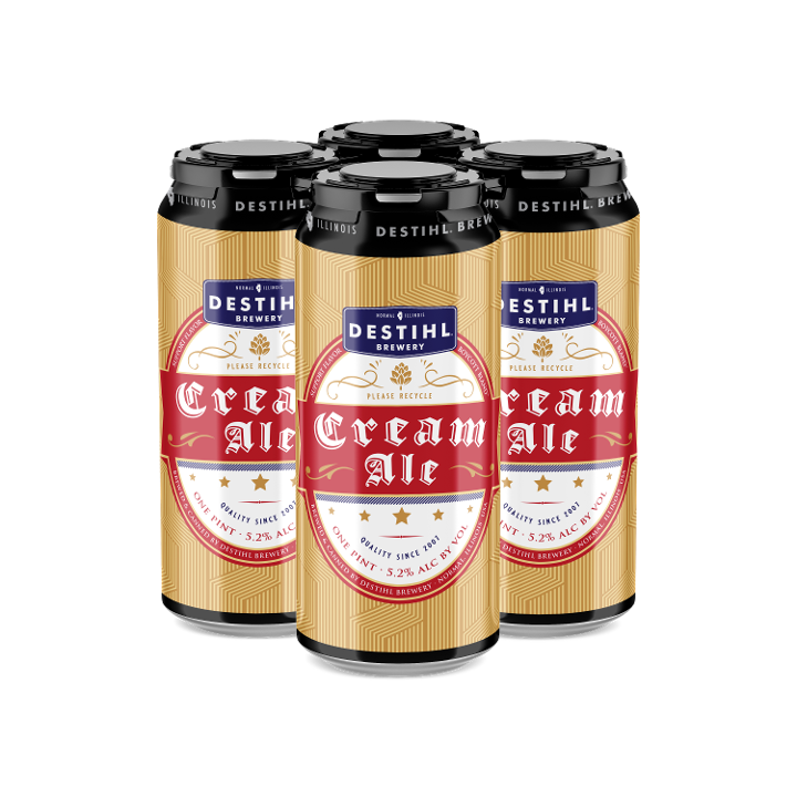 Cream Ale - 4 Pack (16 oz. Cans)