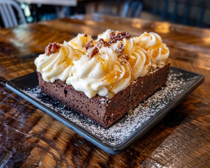 Salted Caramel Stout Brownie