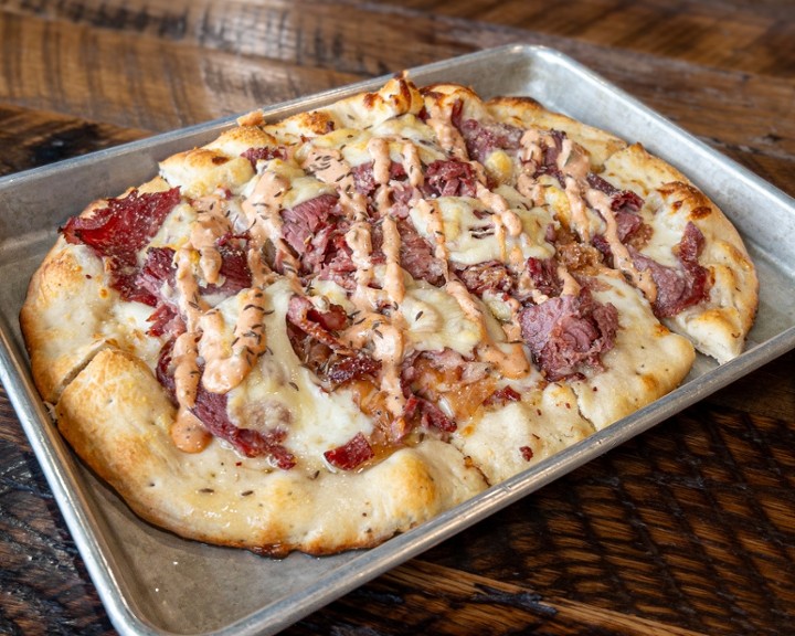 Reuben Pizza