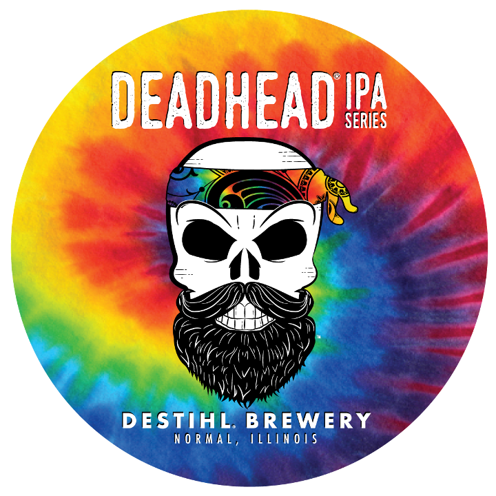 Sticker, DeadHead IPA Series Tie-Dye