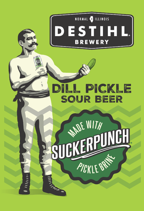 Sticker, SuckerPunch Sour Pickle