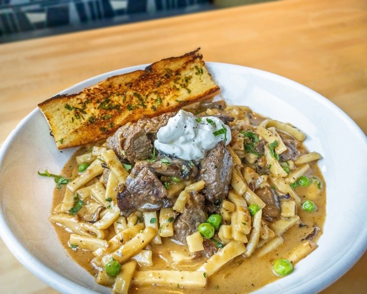 Beef Tenderloin Stroganoff