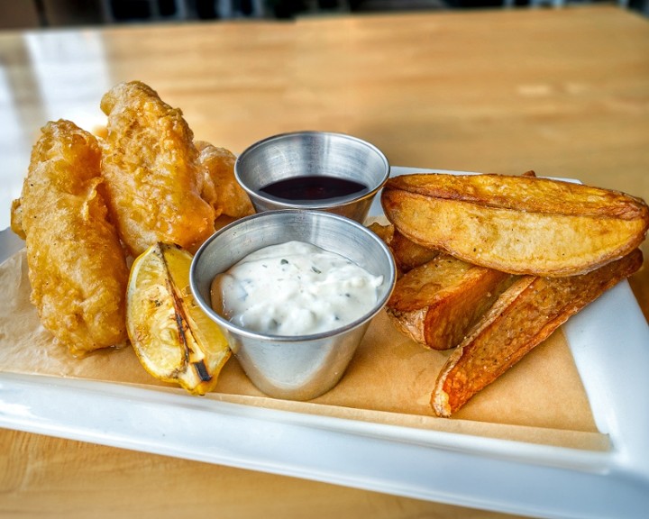 Beer Battered Fish & Chips