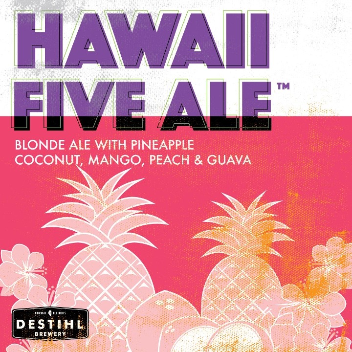 Sticker, Hawaii Five Ale