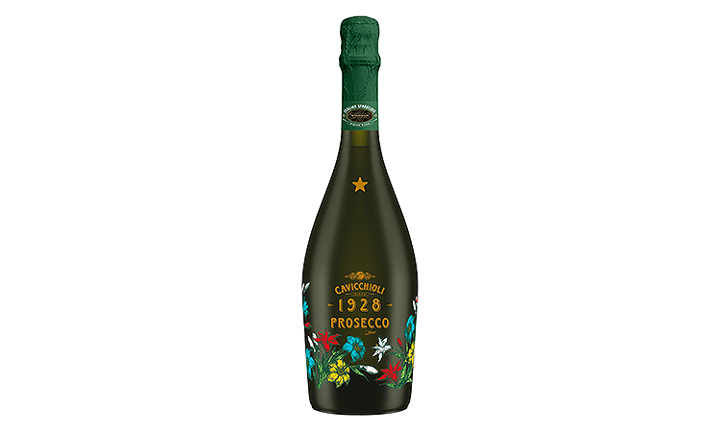 Cantine Cavicchioli Prosecco 1928 Extra Dry, 750ml sparkling wine (11% ABV)