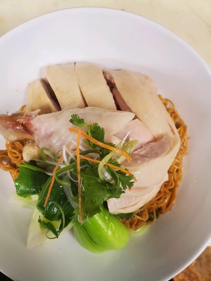 Hainanese Chicken Noodles