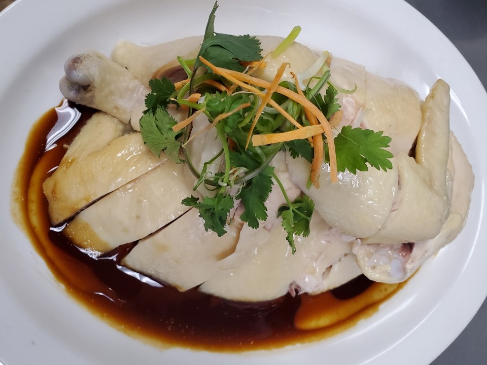 Hainanese Poached Chicken