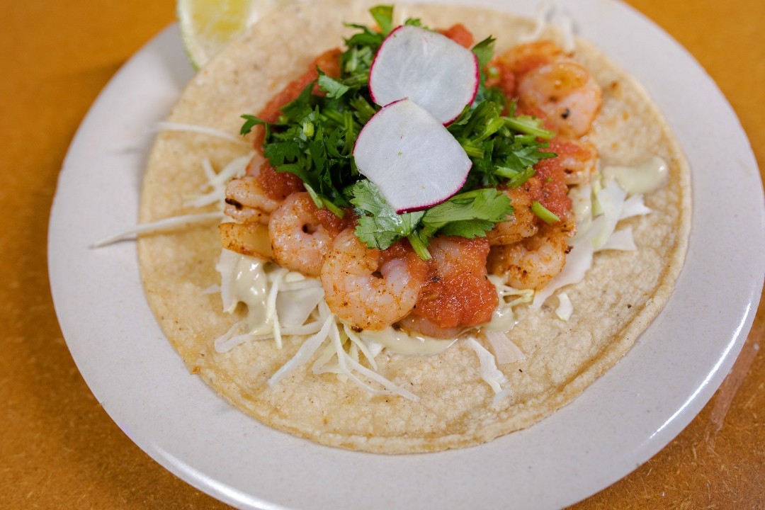 Taco de Baja Shrimp (f)