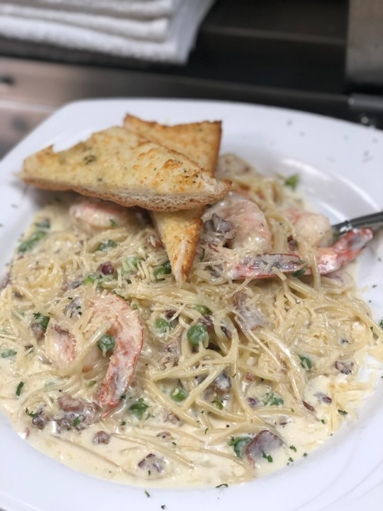 Shrimp Carbonara