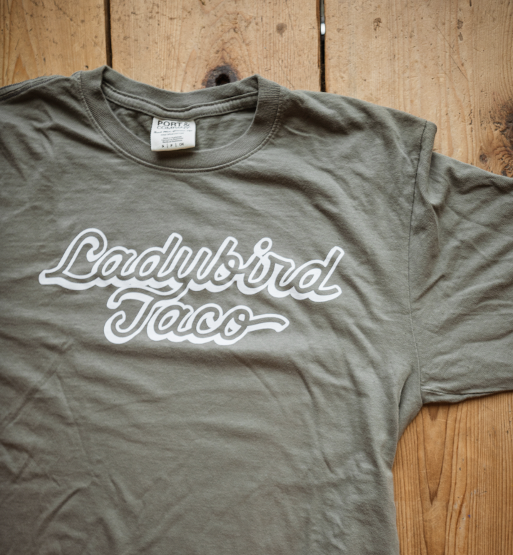 Long Sleeve Ladybird Script Shirt