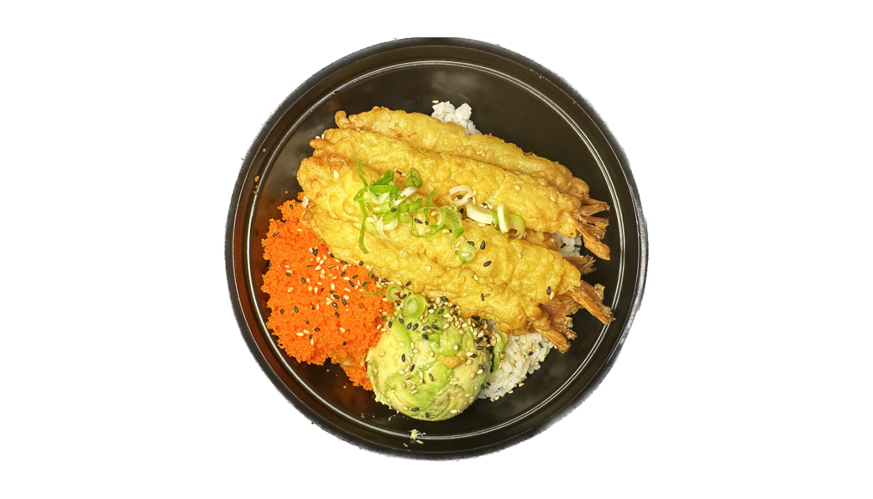 5.Shrimp tempura Bowl