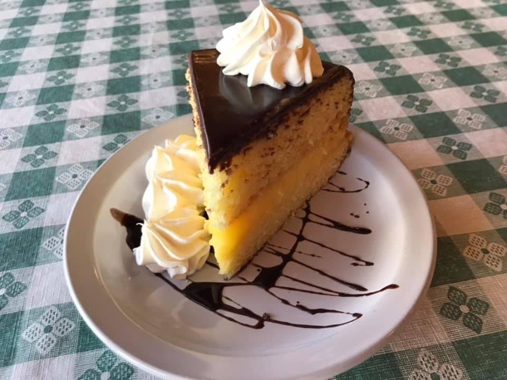 Boston Cream Slice