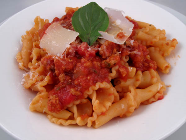 BIG Pasta with Sauce