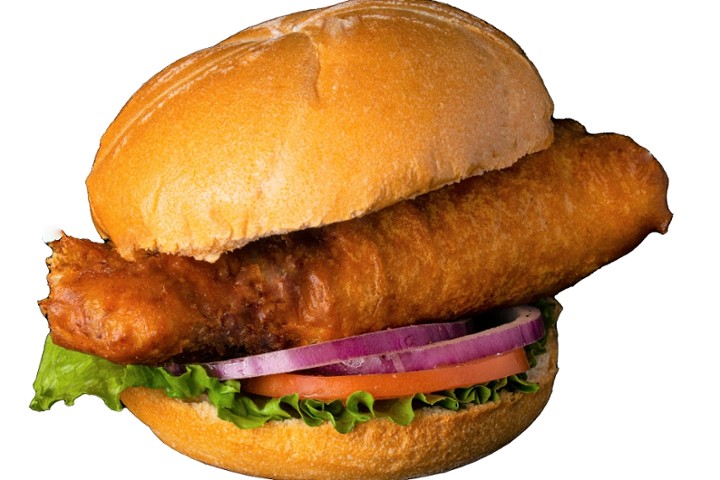 Fried Fish Sandwich (Fried Cod)