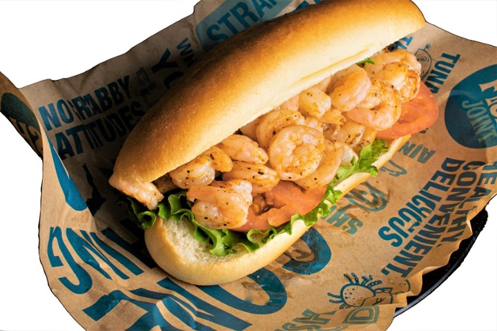 Grilled  Shrimp Po Boy