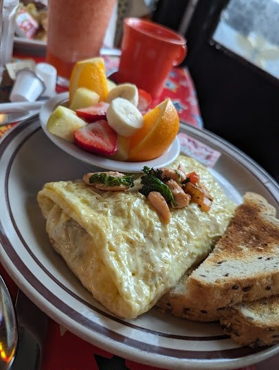 Salmon Omelette