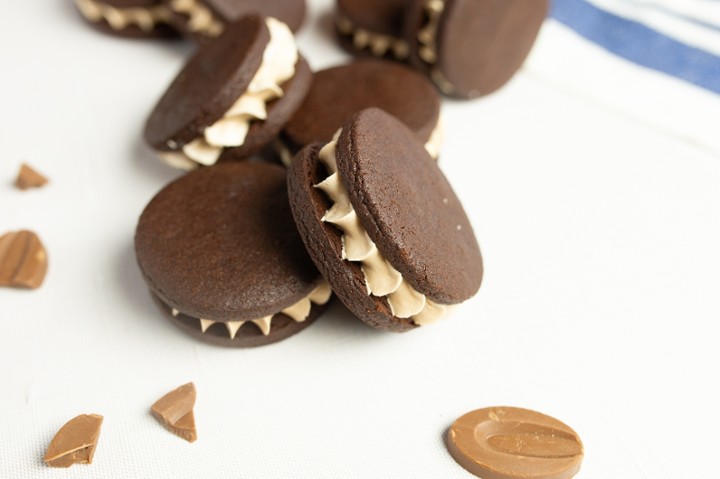 flour bakery south end - bourbon caramel milk chocolate oreo