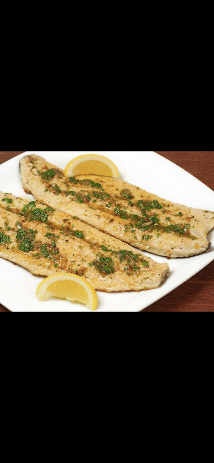 Baked Trout Filet Fish