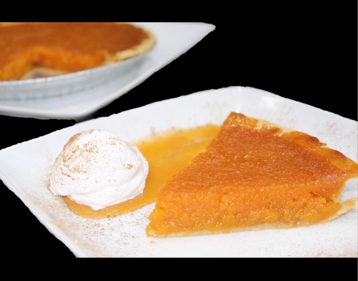 Sweet Potato Pie Slice