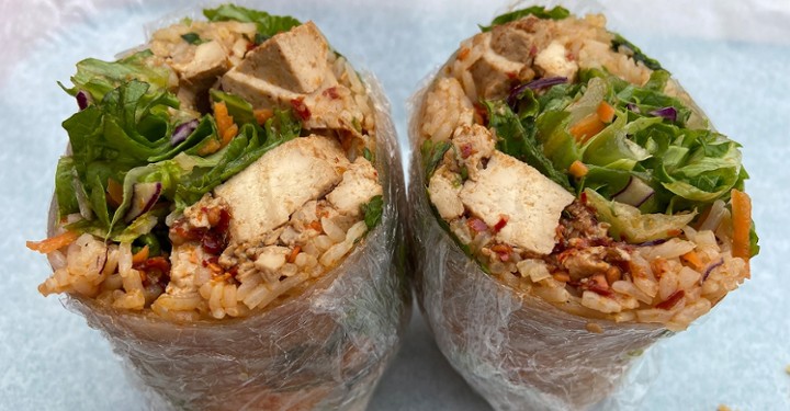 #7 Spicy Tofu Wrap (Vegan)