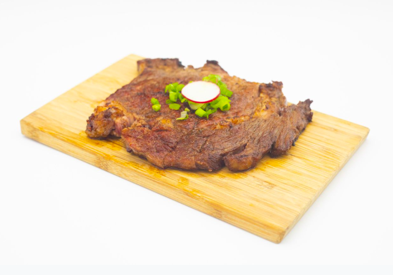 Side Seared Rib-Eye Steak