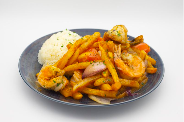 Shrimp Lomo Saltado